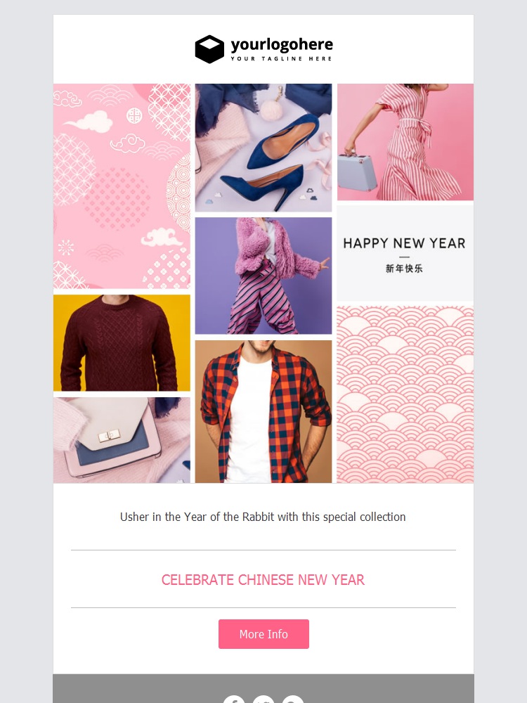 How to Celebrate Lunar New Year in Your Email Marketing - Email and Landing  Page Design